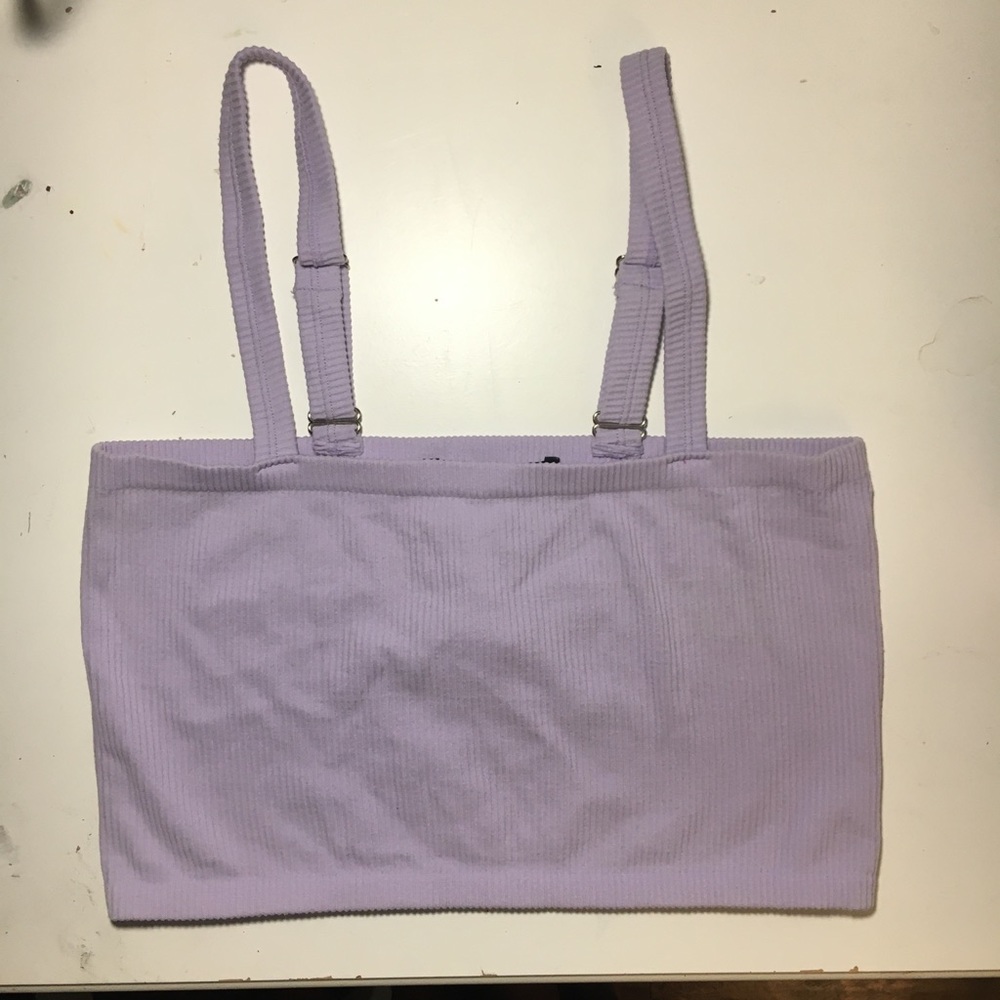 Beautiful lavender crop top
